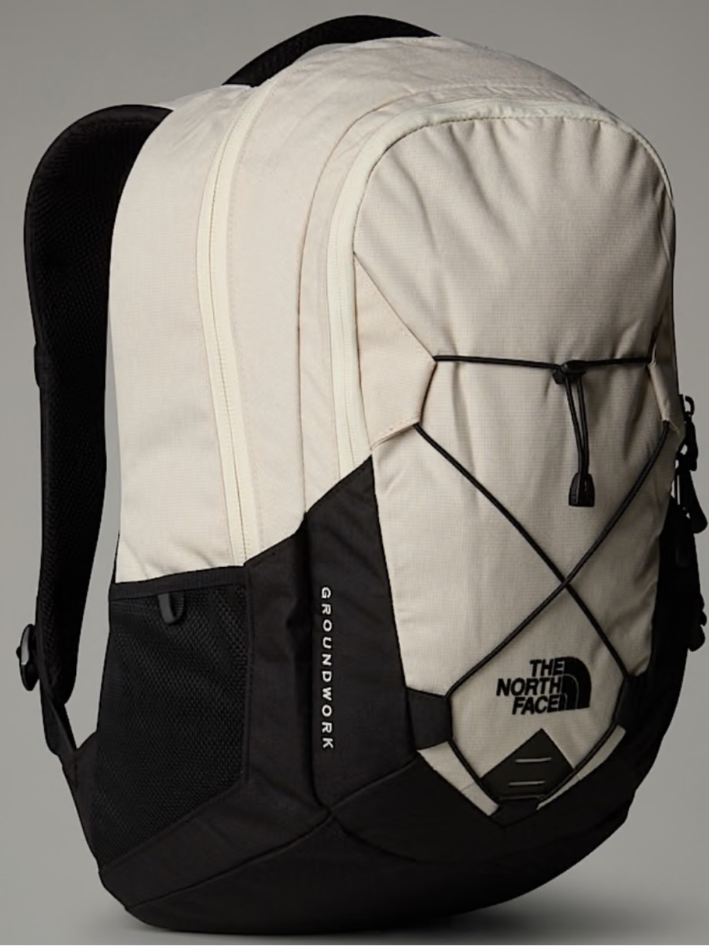 The North Face Groundwork's Backpack - Cream and Black - Picture 8 of 9